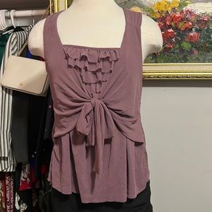 Anthropologie Sleeveless Blouse Size Large